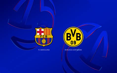Borussia Dortmund és FC Barcelona logói