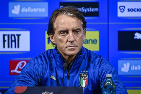 Roberto Mancini az olasz válogatott kispadján
