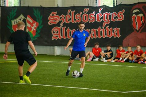 Pécsi Futball Akadémia edzés
