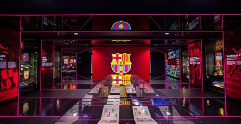 Az FC Barcelona múzeum Spotify Immersive szobája