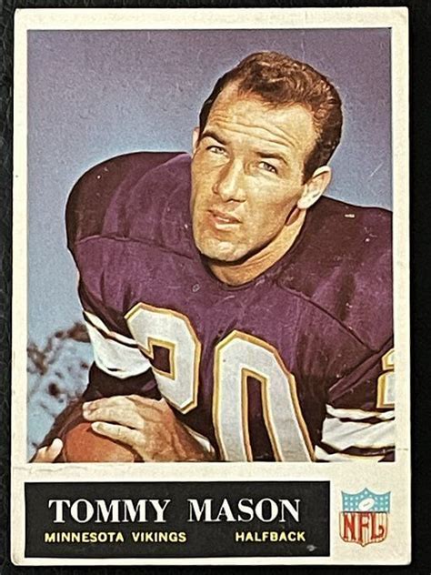 Tommy Mason, a Vikings első draftolt játékosa