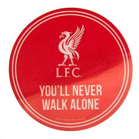 Liverpool You'll Never Walk Alone feliratos szilikon karkötő