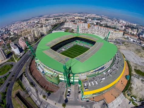 José Alvalade Stadion, Lisszabon külső nézet