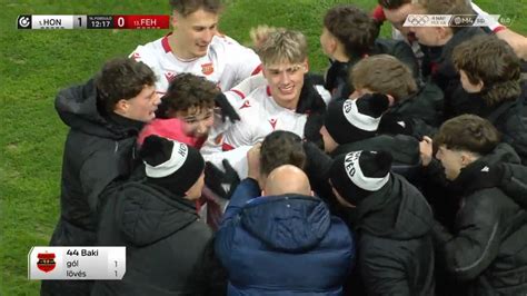 Baki Ákos fejesgólja a Videoton ellen