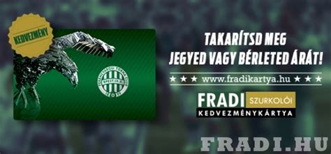 Fradi szurkolói kártya igénylése és a stadion bejárata