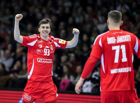 Márkvárt Dávid a magyar válogatott címeres mezében