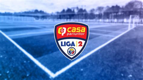 A Liga 2 Casa Pariurilor hivatalos logója és a román futball jelképe