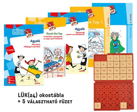 LÜK okostábla és feladatfüzet használata