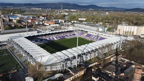 A felújított Szusza Ferenc Stadion modern képe