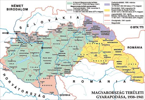 Magyarország térképe a két világháború között