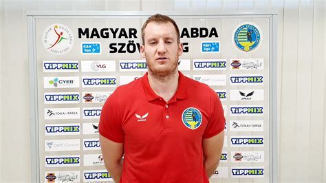 Dávid Máté edzésen a B-válogatottal
