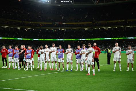 A magyar válogatott szurkolói a stadionban