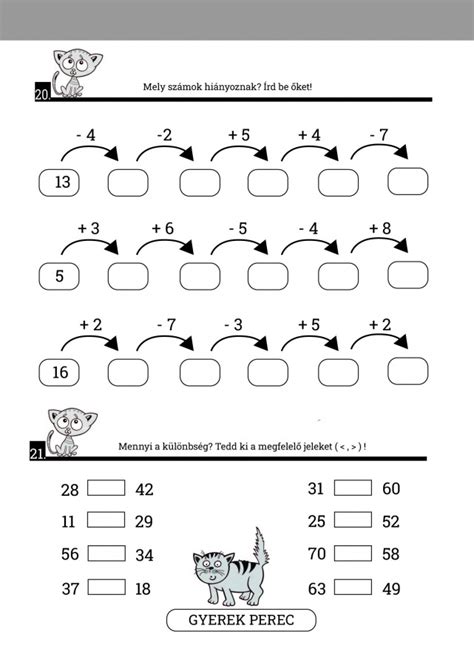 Vidám gyerekek matematika feladatot oldanak meg