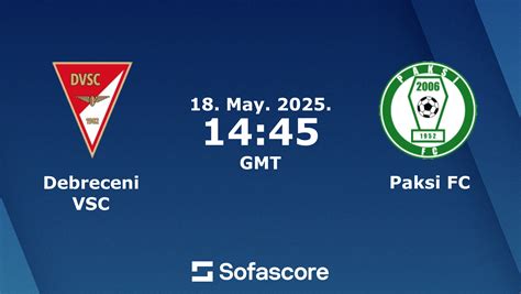 Debreceni VSC - Paksi FC mérkőzés