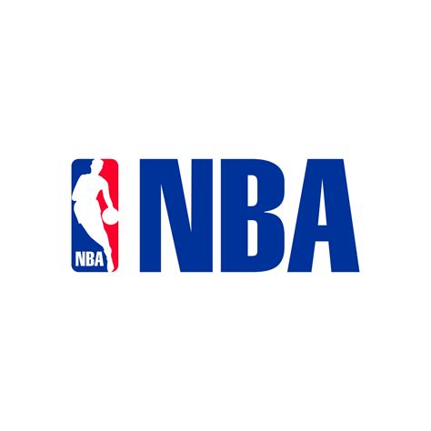 NBA logó és kosárlabda-mérkőzésrészlet