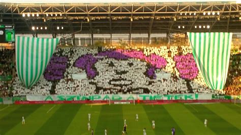 Ferencváros szurkolói koreográfia