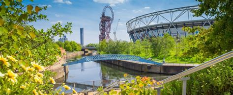 London Olimpiai Park térkép stadionnal
