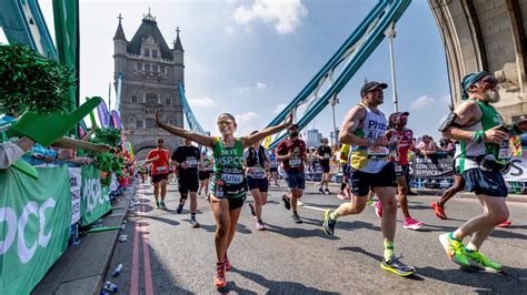 Londoni maraton útvonala a Temze mentén