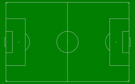 A futballpálya felosztása half space-ekre