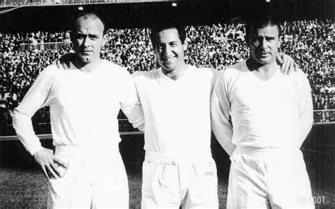 Puskás Ferenc, Alfredo Di Stéfano és Raymond Kopa
