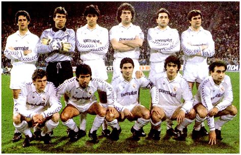 A Real Madrid 1980-as évek végi csapata