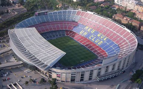 Camp Nou stadium exterior
