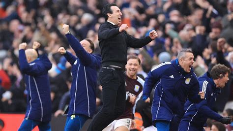 Unai Emery az Aston Villa kispadján