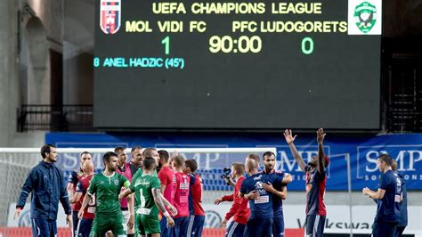 Akciójelenet a MOL Vidi FC és Ludogorec mérkőzéséről