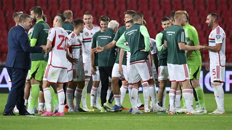 Magyarország labdarúgó válogatottjának szurkolói a stadionban