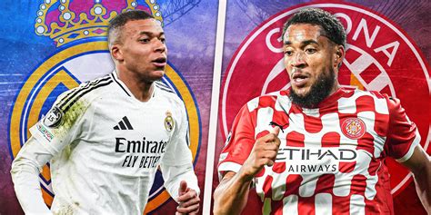 A Real Madrid és a Girona FC logói egymás mellett