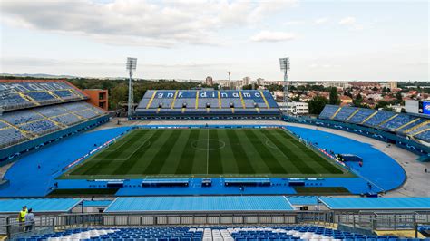 Zágrábi Maksimir Stadion a BL-selejtező idején