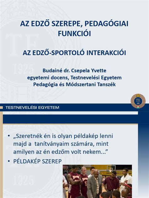 Az erőnléti edző feladatai és szerepe a modern sportban