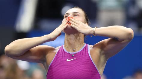 Arina Szabalenka a női US Open trófeával