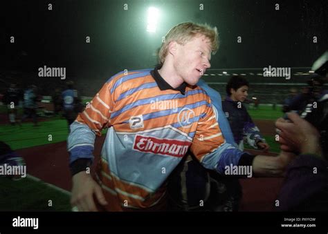 Oliver Kahn fiatalként a KSC mezében