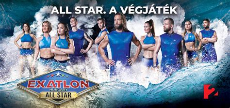Exatlon Hungary All Star győztesek kupákkal