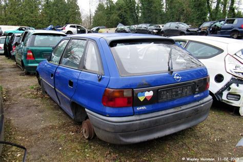 Opel Astra F2 raliautó a ’90-es évekből