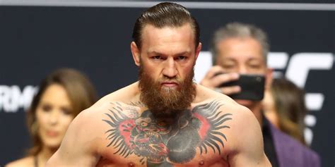 Conor McGregor intenzív edzés közben
