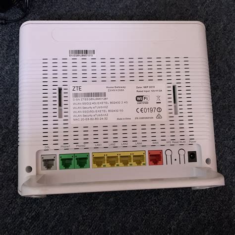 ZTE Home Gateway port továbbítás beállítási felülete
