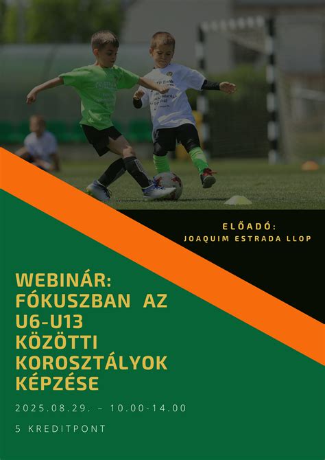 Labdarúgó edzőképzés logója