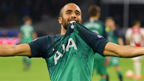 Lucas Moura portréja, a Tottenham hőse