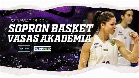 A Sopron Basket NB I-es mérkőzésen