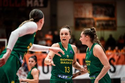 A Sopron Basket Euroliga mérkőzésen