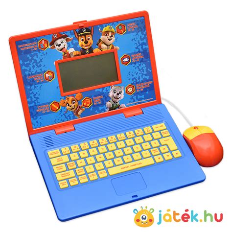Mancs Őrjárat oktató laptop