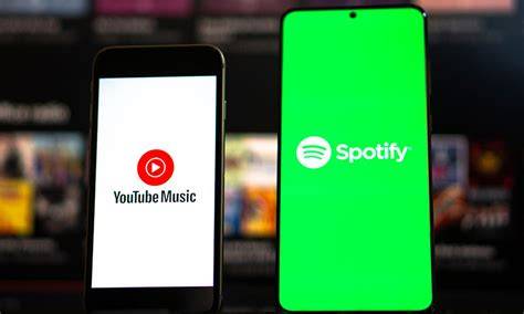 YouTube és Spotify lejátszási statisztikák összehasonlítása