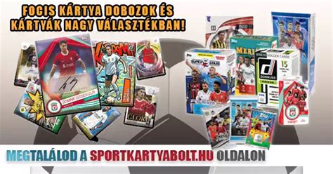 Foci kártya dobozok és csomagok