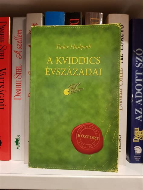 Tudor Hushpush - A kviddics évszázadai könyvborító