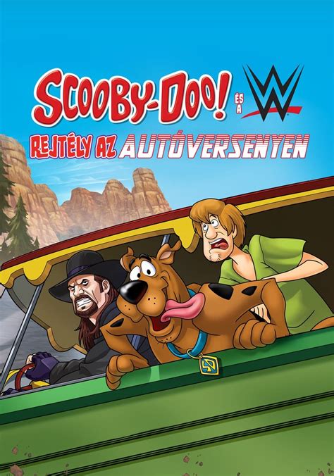Scooby-Doo és a WWE szupersztárok közös plakátja