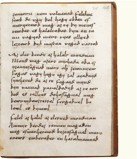 Példák könyve részlet, 1510