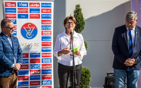 Légifelvétel a Vasas Fáy utcai sportkomplexumáról