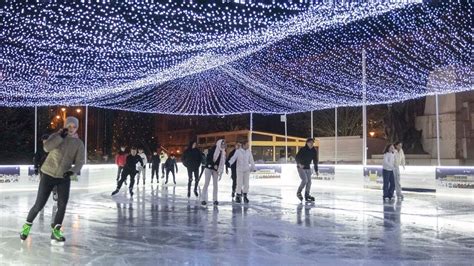Adventi korcsolyapálya Zalaegerszegen, Dísz téren